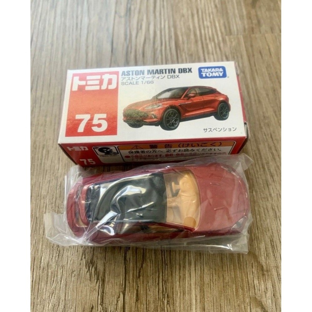 Tomica Takara Tomy Aston Martin DBX Red 1:66 Diecast Car #75